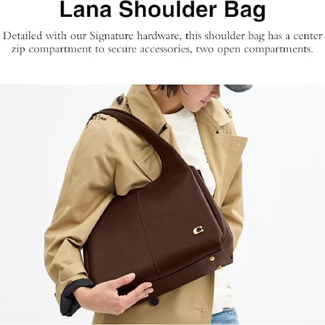 COACH Lana Shoulder Bag – Polished Pebble Leather - Pre Order