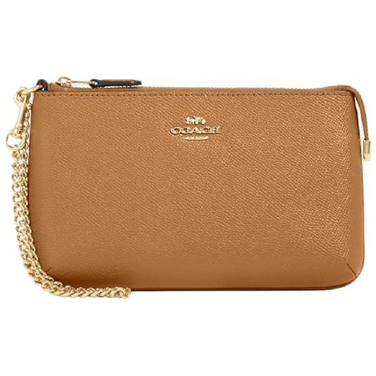 Coach Large Wristlet with Chain
