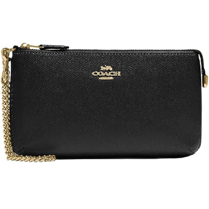 Coach Large Wristlet with Chain – Crossgrain Leather
