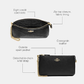 Coach Large Wristlet with Chain – Crossgrain Leather