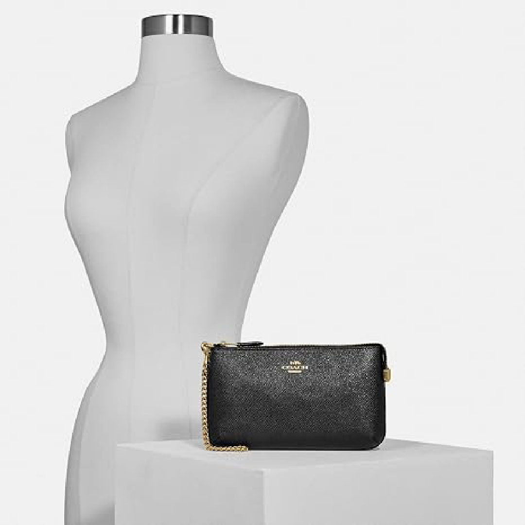 Coach Large Wristlet with Chain – Crossgrain Leather