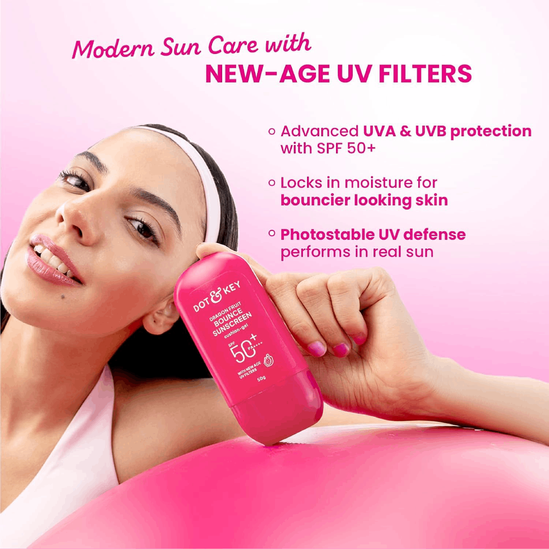 Dot &amp; Key Dragon Fruit Bounce Sunscreen SPF 50+ PA++++ 50g