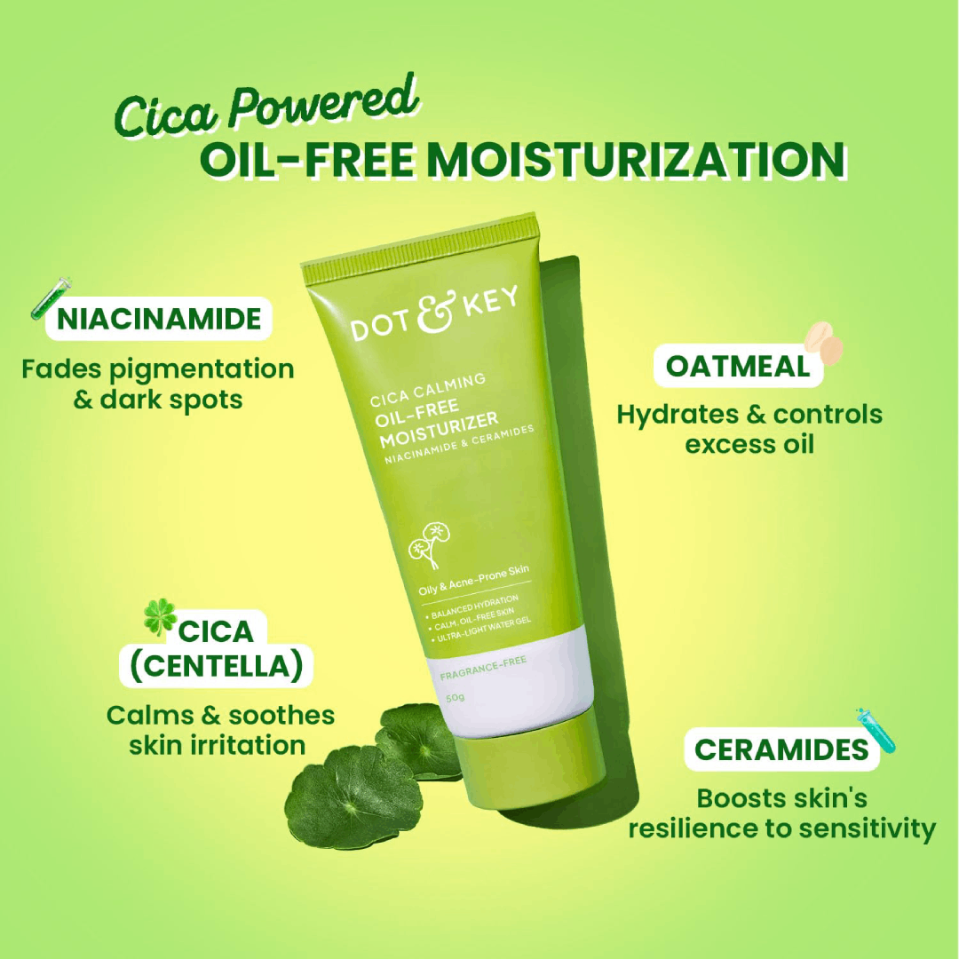 Dot & Key Cica + Niacinamide Oil-Free Moisturizer 50ml