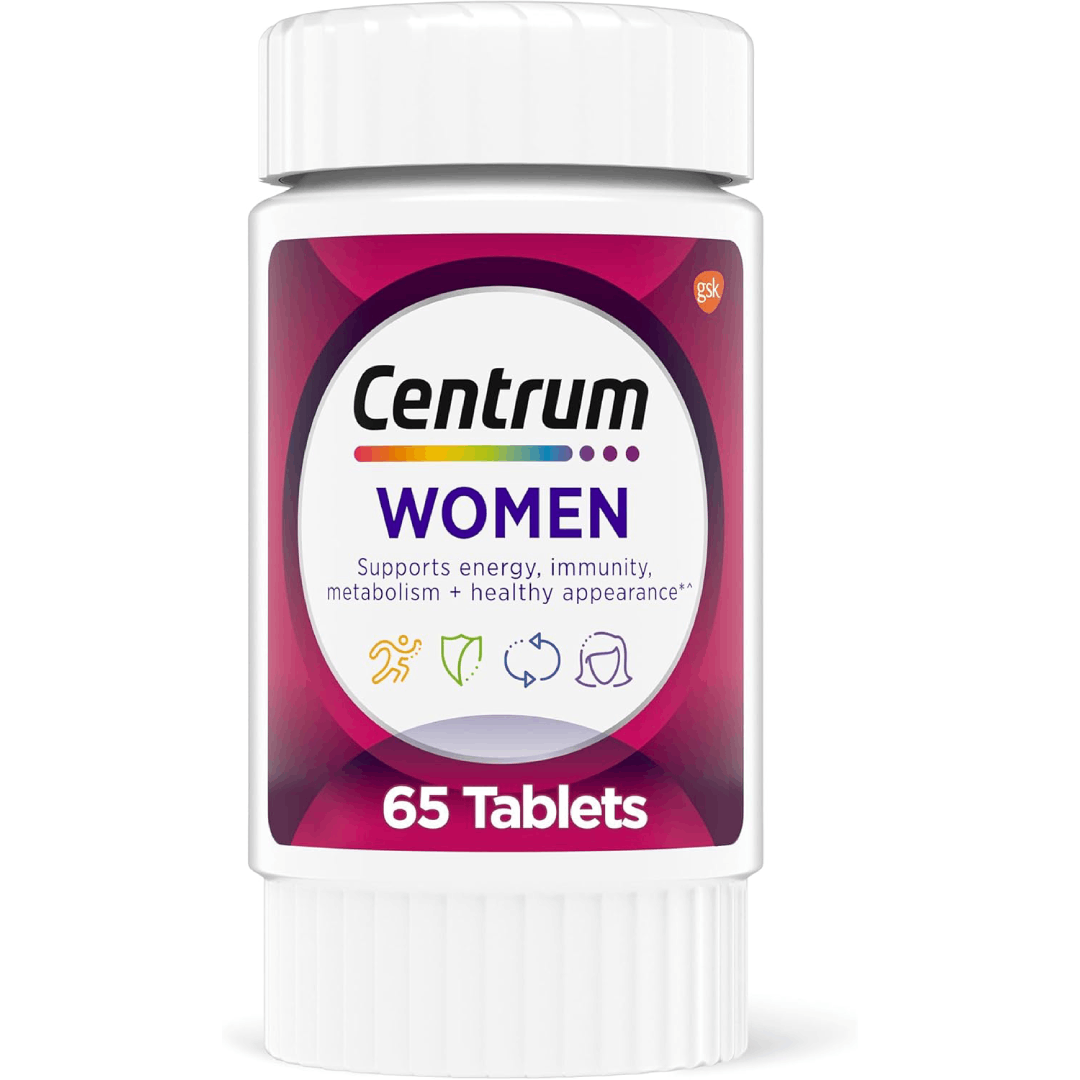 Centrum Adult Multivitamin &amp; Multimineral Tablets For Women 65 Tablets