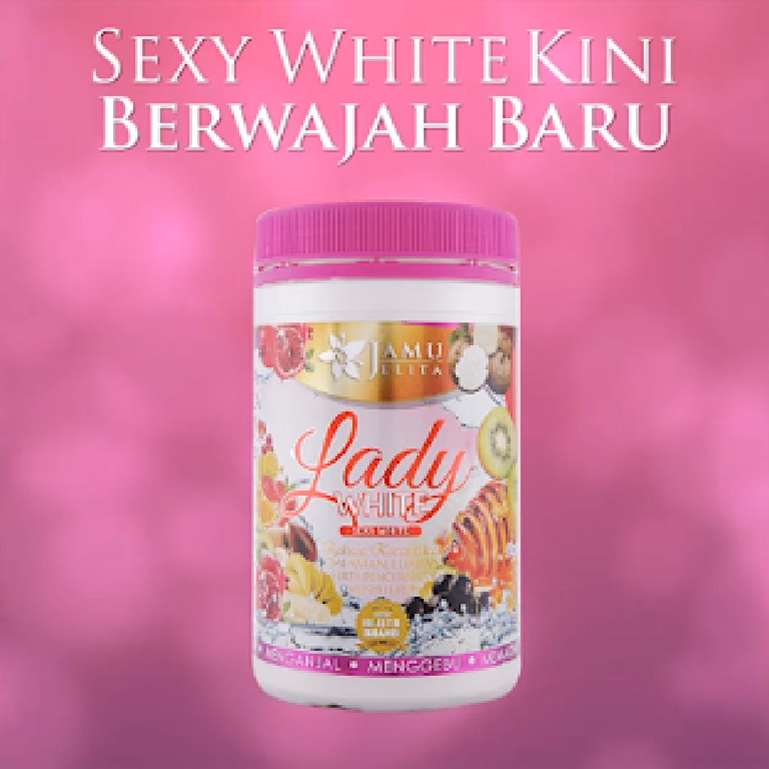 Jamu Jelita Lady White Collagen 400g