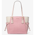 Michael Kors Voyager Large Color-Block Signature Logo Tote