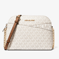 Michael Kors Jet Set Travel Medium Logo Dome Crossbody Bag
