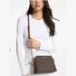 Michael Kors Jet Set Travel Medium Logo Dome Crossbody Bag