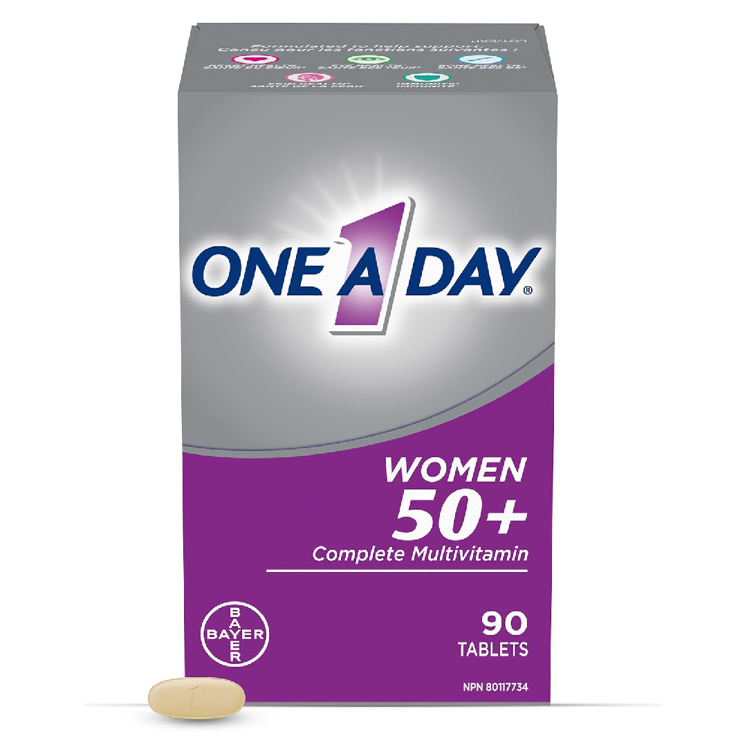 One A Day Women’s 50+ Multivitamin – 100 Tablets