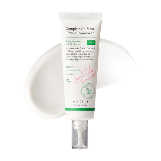 AXIS-Y Complete No-Stress Physical Sunscreen SPF 50+ PA++++ 50ml