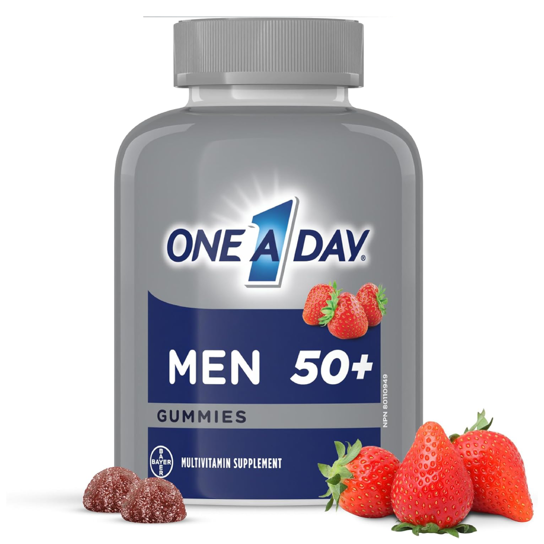 One A Day Men 50+ Advanced Multivitamin Gummies 130 Count