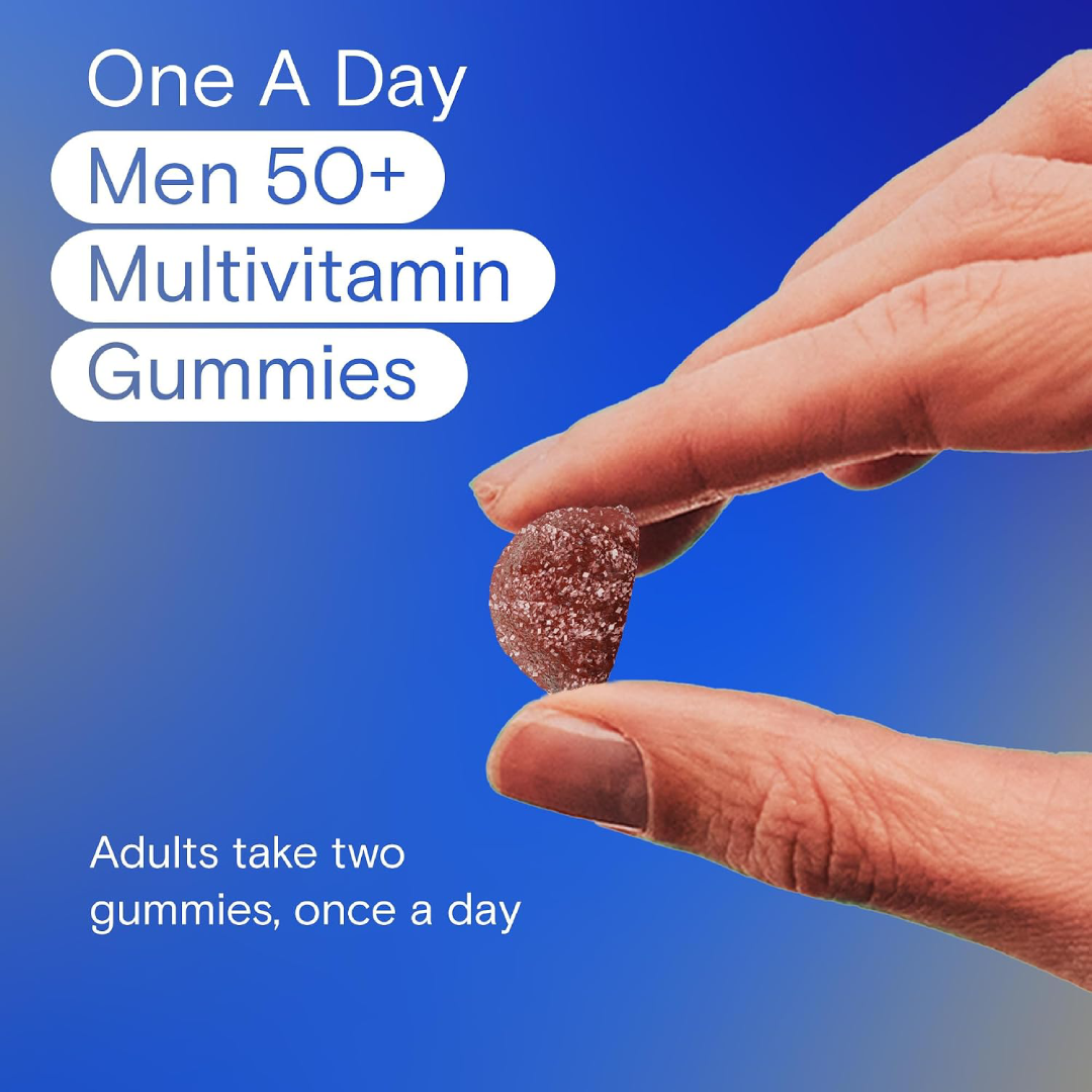 One A Day Men 50+ Advanced Multivitamin Gummies 130 Count
