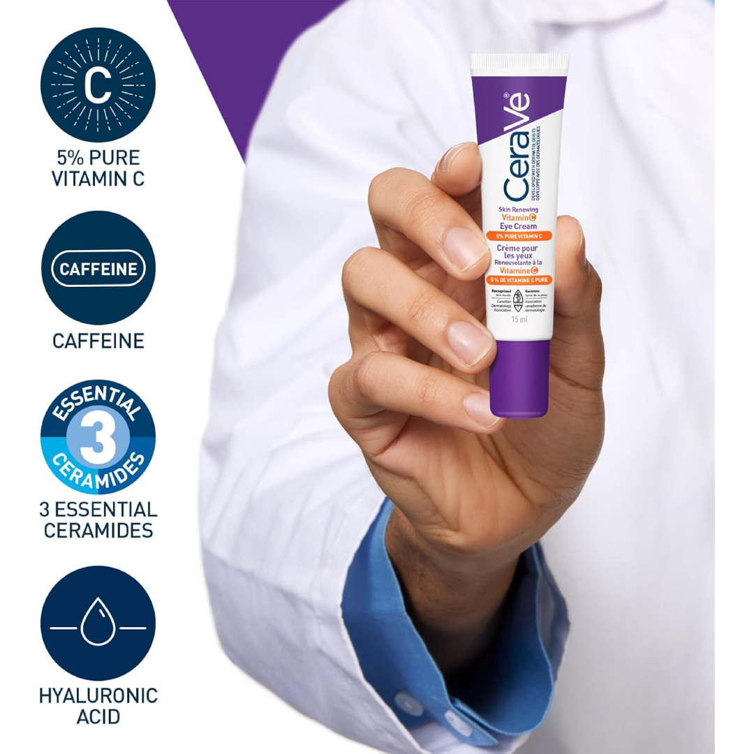 CeraVe Skin Renewing Vitamin C Eye Cream 15ml