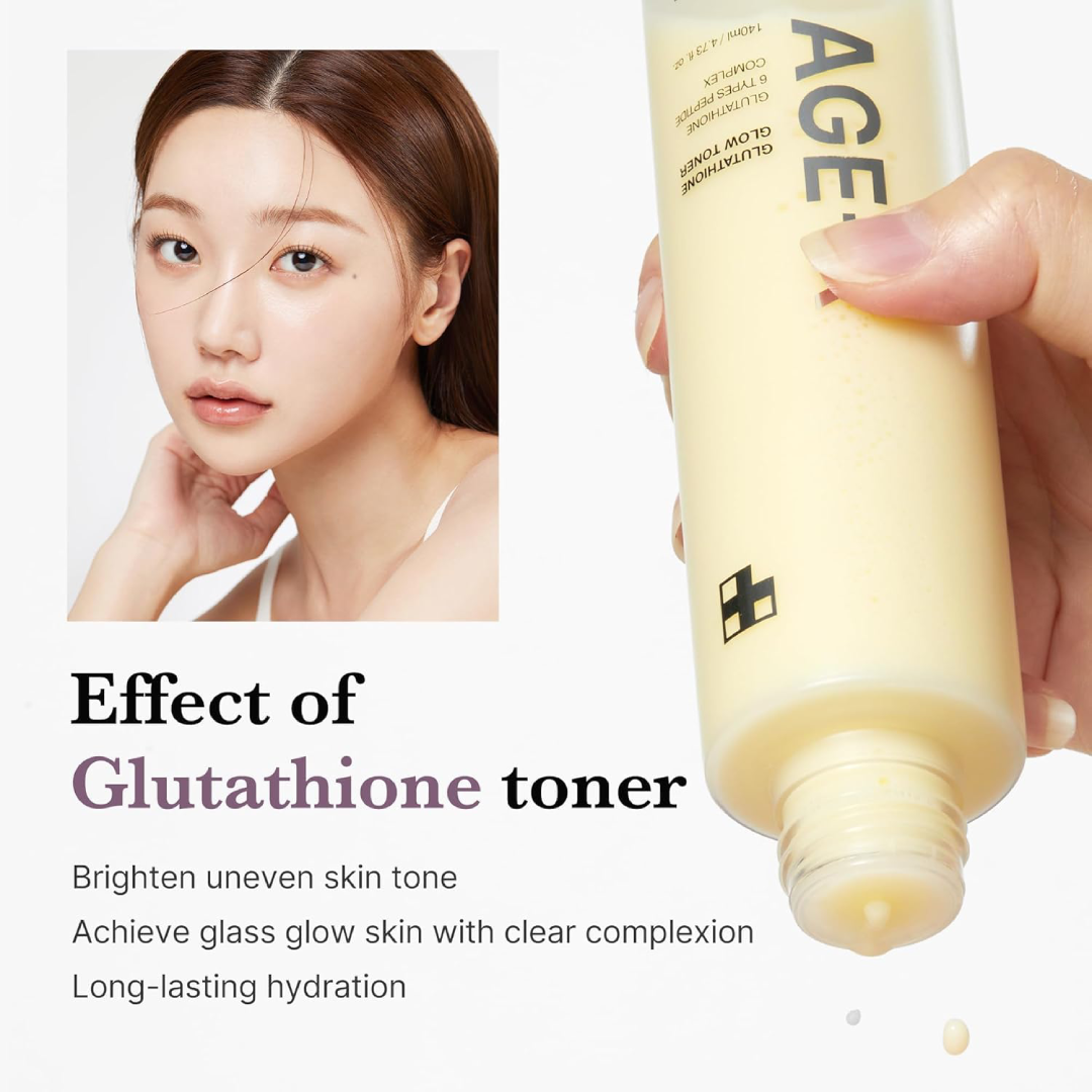 Medicube AGE-R Glutathione Glow Milk Toner 140ml