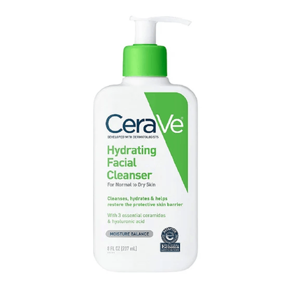 CeraVe Hydrating Facial Cleanser For Normal to Dry Skin