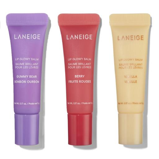 LANEIGE On-The-Glow Balm Trio – 3 × 10g
