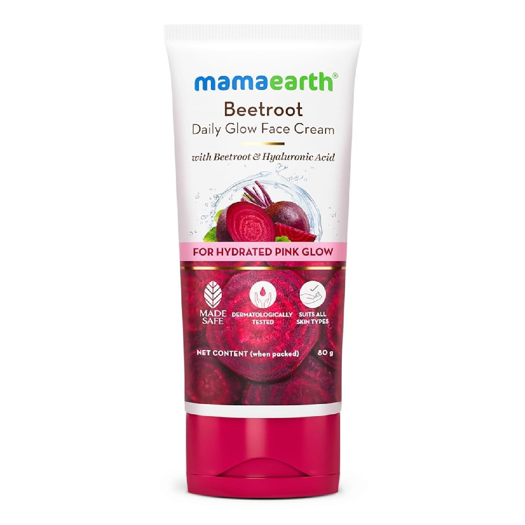 Mamaearth Beetroot Face Cream with Hyaluronic Acid (80g)