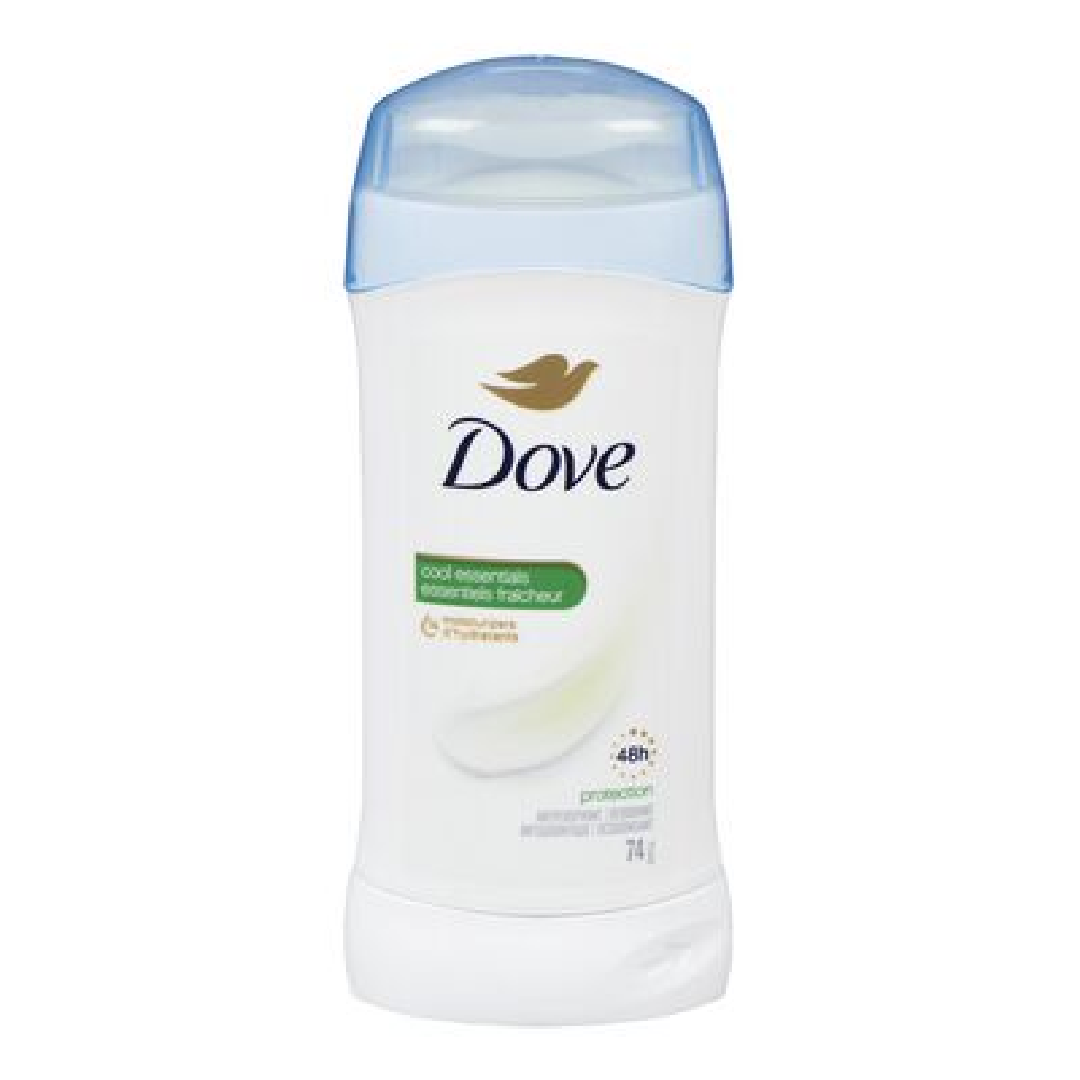 Dove Cool Essentials Invisible Solid Antiperspirant 74g