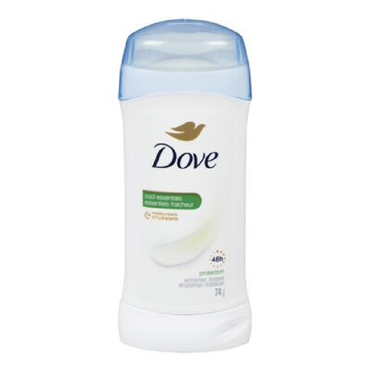 Dove Cool Essentials Invisible Solid Antiperspirant 74g
