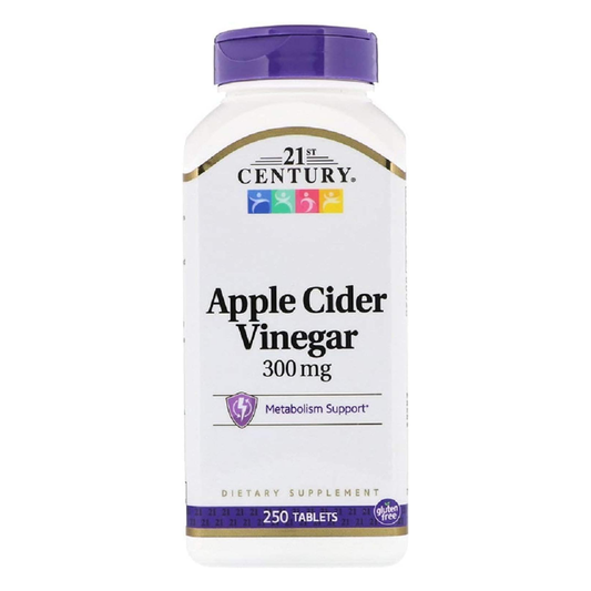21st Century Apple Cider Vinegar 300mg Tablets – 250 Tablets