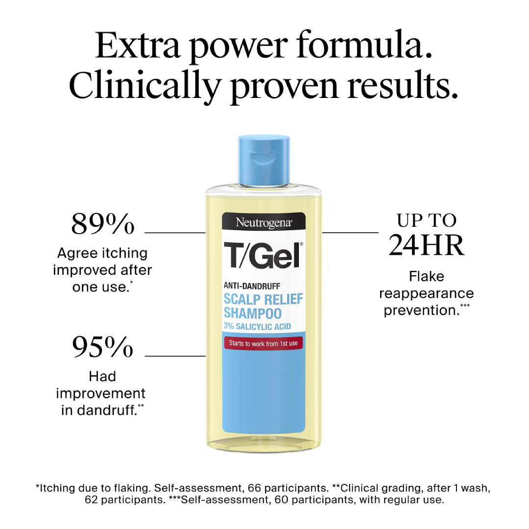 Neutrogena T/Gel Anti-Dandruff Scalp Relief Shampoo 250ml