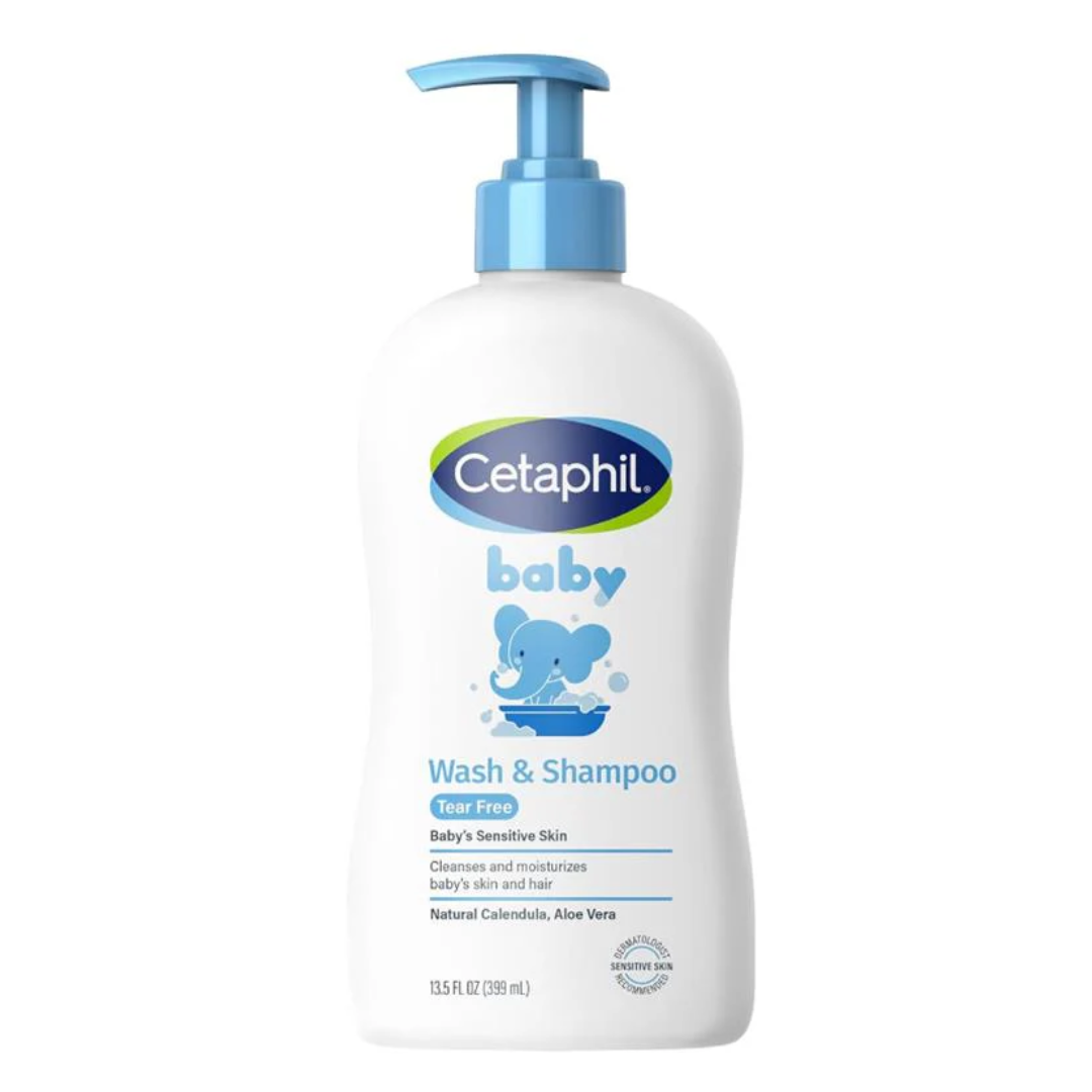 Cetaphil Baby Wash & Shampoo with Organic Calendula 400ml