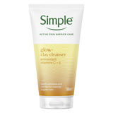 Simple Protect ‘N’ Glow Express Glow Clay Polish  Cleanser 150ml
