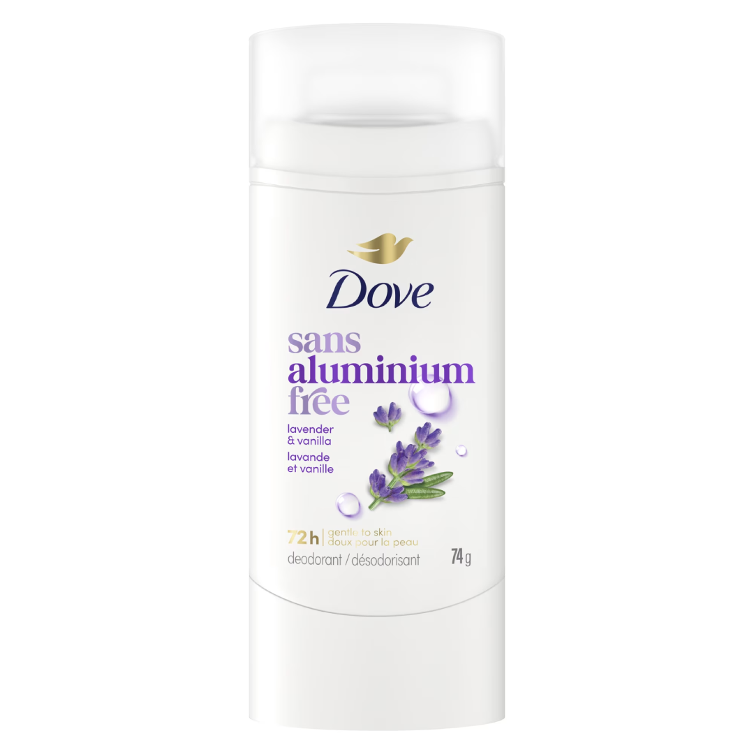 Dove Aluminum Free Deodorant Lavender & Vanilla 74g