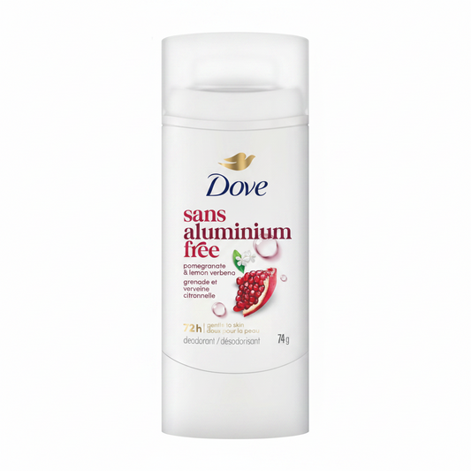 Dove 0% Aluminum Deodorant Pomegranate & Lemon Verbena 74g