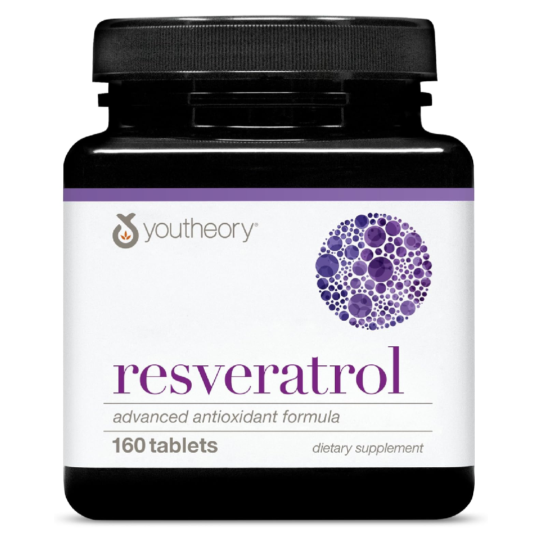 Youtheory Resveratrol Advanced 160 Tablets