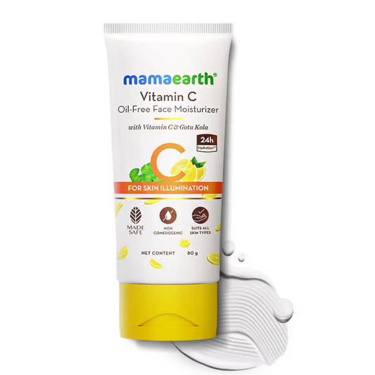 Mamaearth Vitamin C Oil-Free Face Moisturizer with Vitamin C & Gotu Kola – 80g