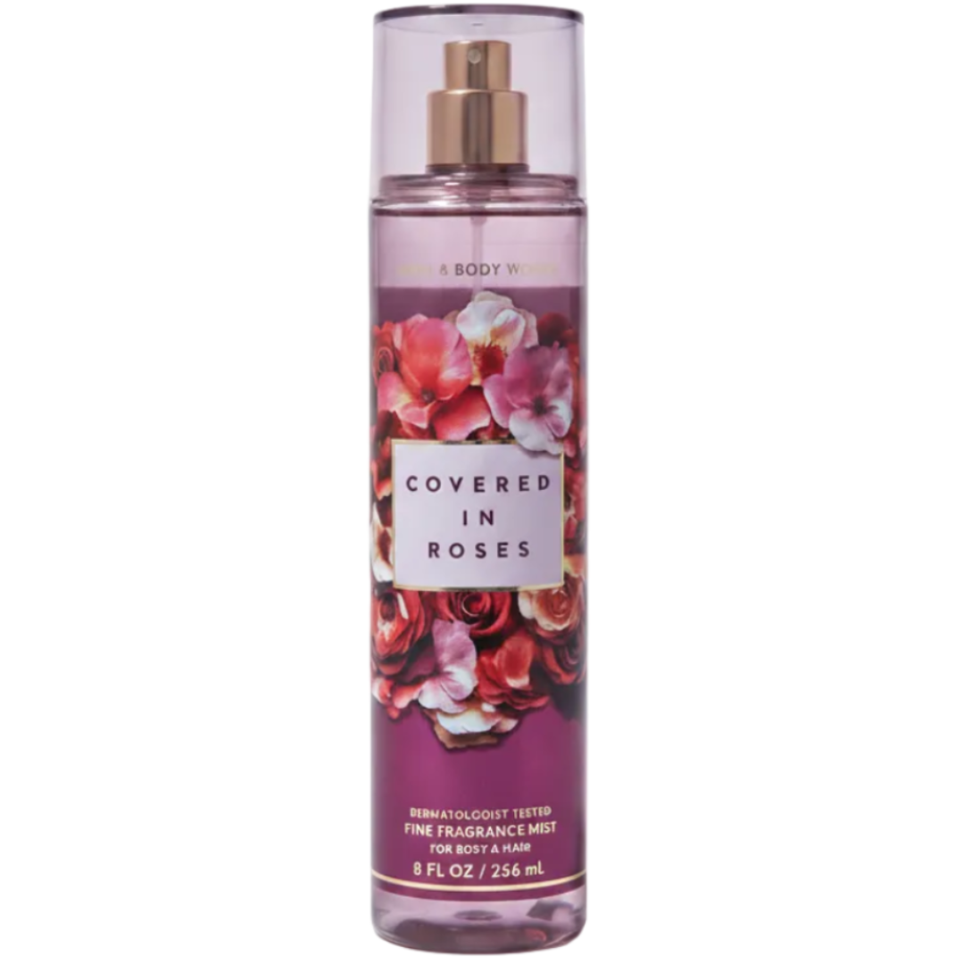 Bath & Body Fine Fragrance Mist – Covered In Roses 8 fl oz 236ml