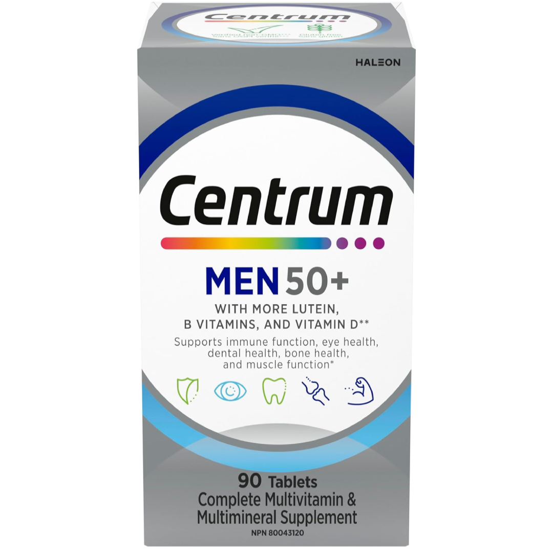 Centrum For Men 50+ 90 Tablets