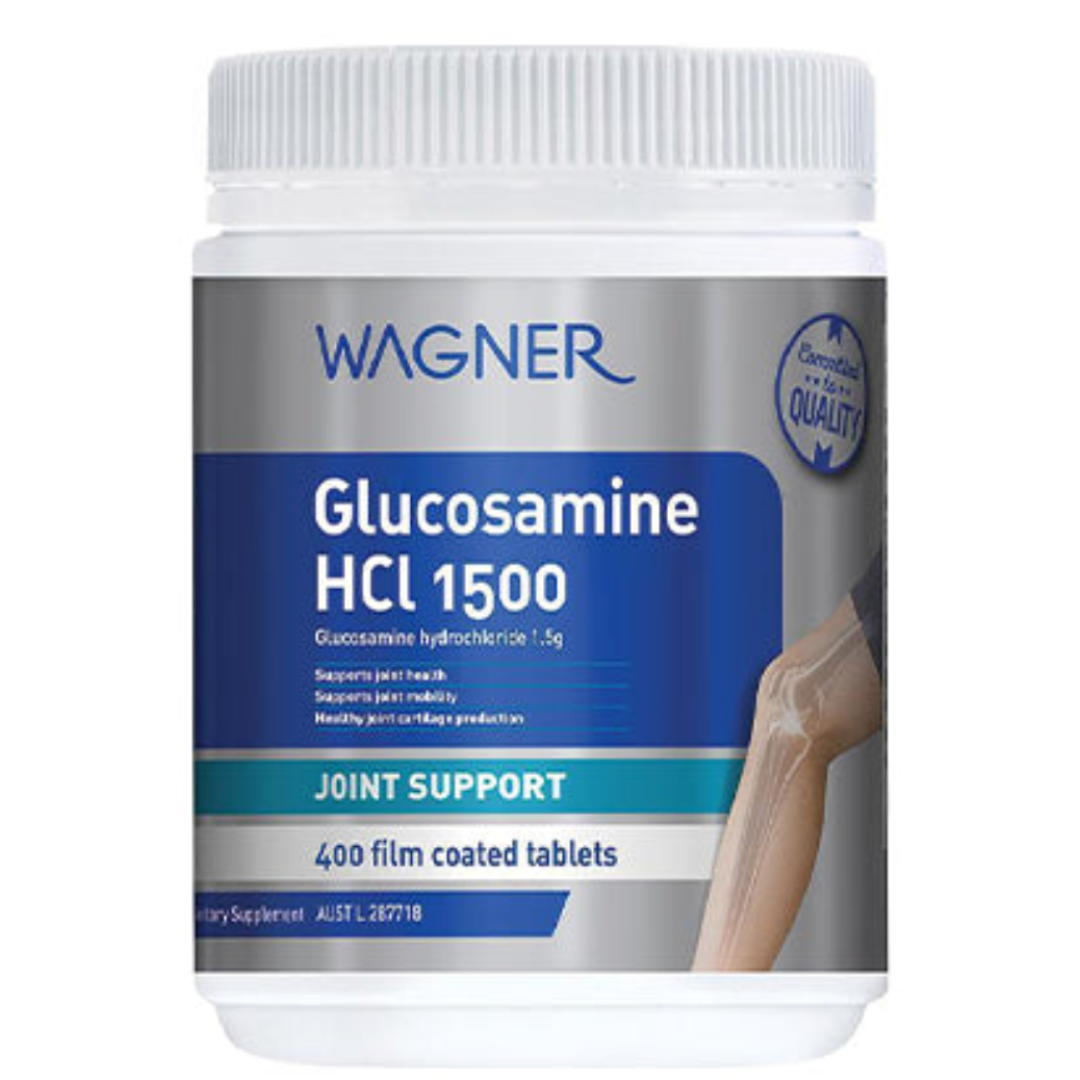 Wagner Glucosamine HCL 1500mg 400 Tablets