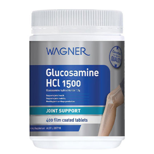 Wagner Glucosamine HCL 1500mg 400 Tablets