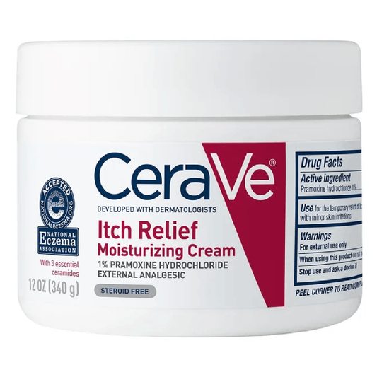 ( Discounted Product ) CeraVe Moisturizing Cream for Itch Relief 340g