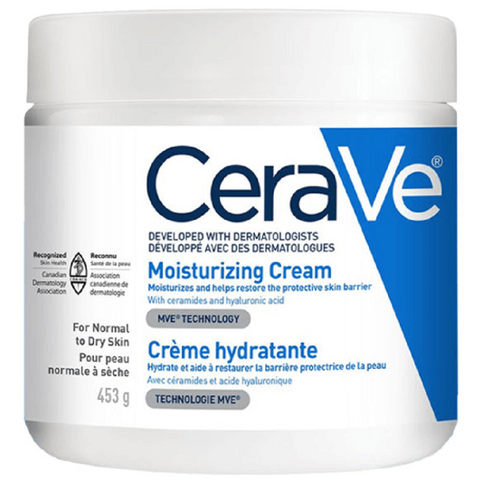 CeraVe Moisturizing Cream 453g – Face & Body Dry Skin