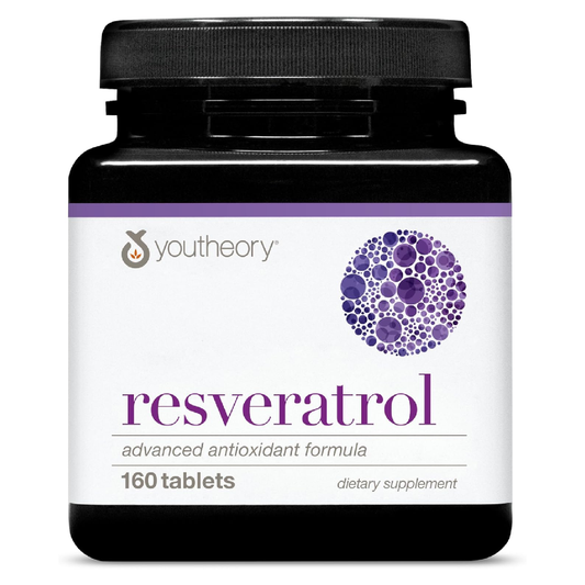 Youtheory Resveratrol Advanced 160 Tablets