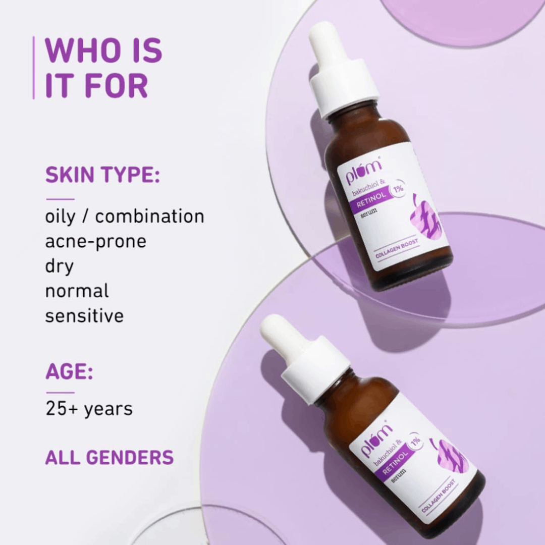 Plum 1% Retinol Advanced Anti-Aging Night Serum (20ml)