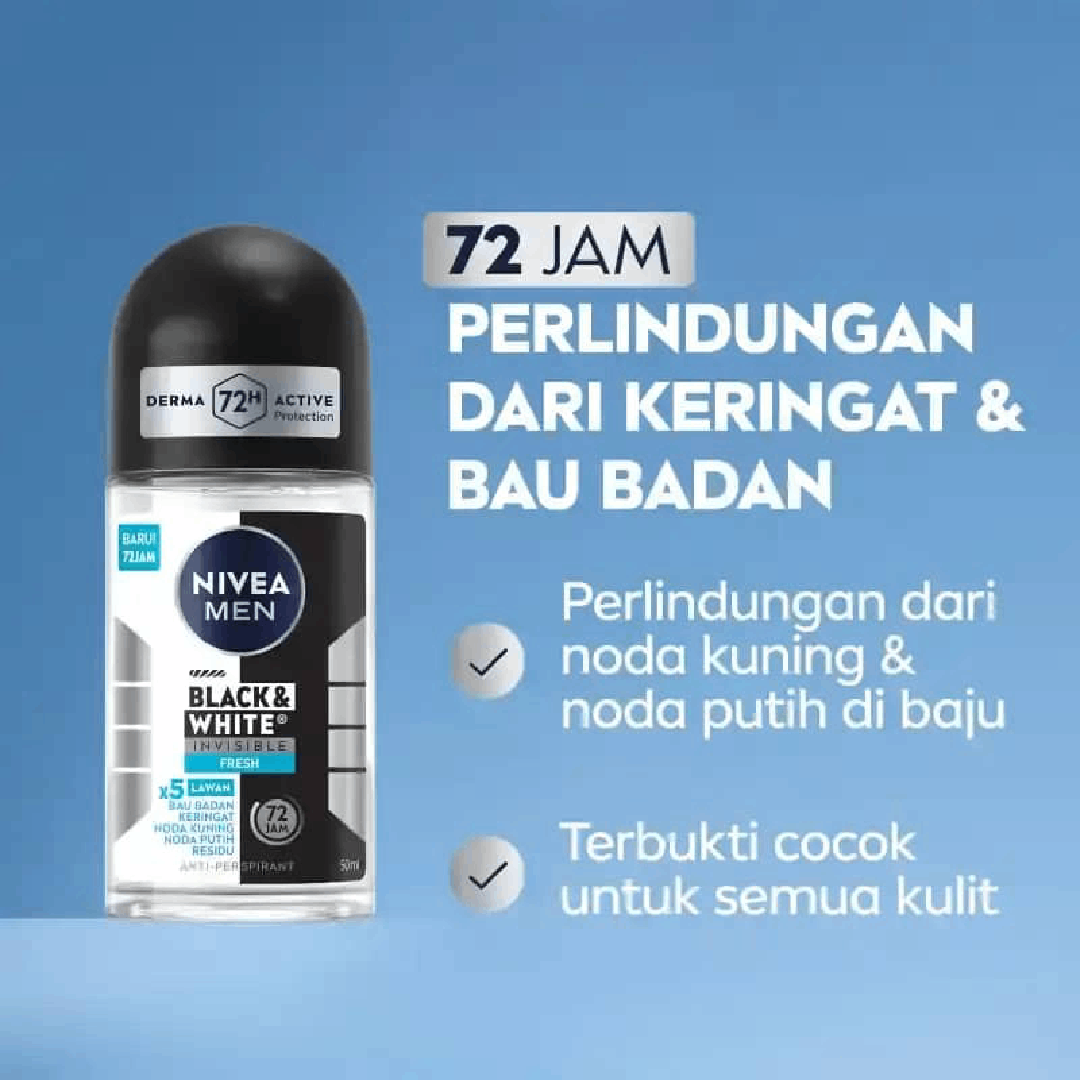 NIVEA Men Black &amp; White Invisible Fresh Deodorant