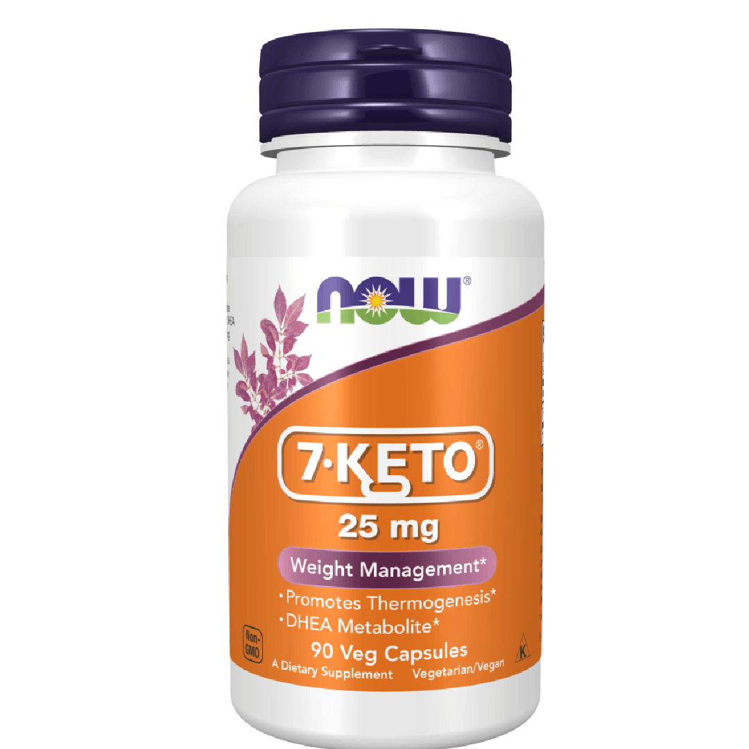 NOW Foods 7-KETO 25 mg Veg Capsules