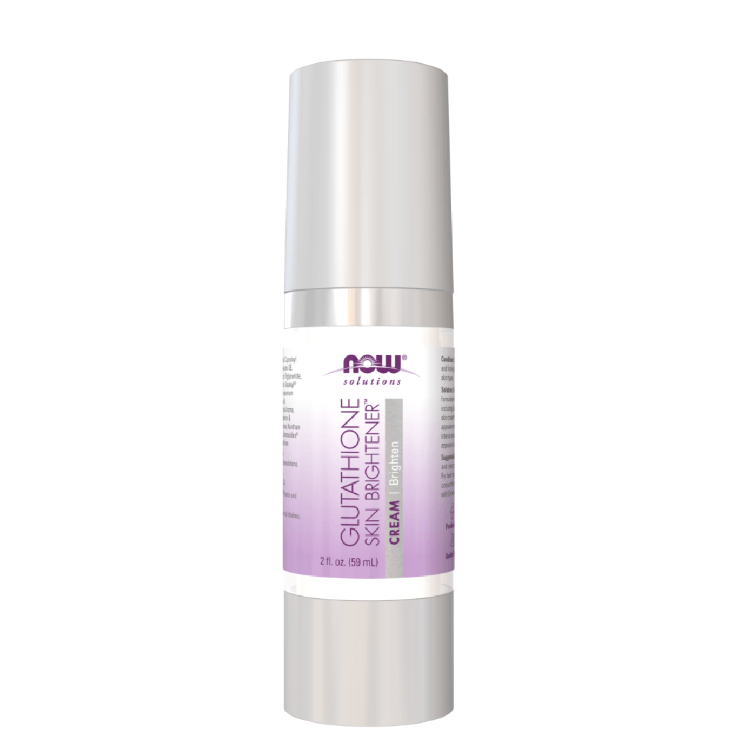 NOW Foods Glutathione Skin Brightener Cream (59ml)