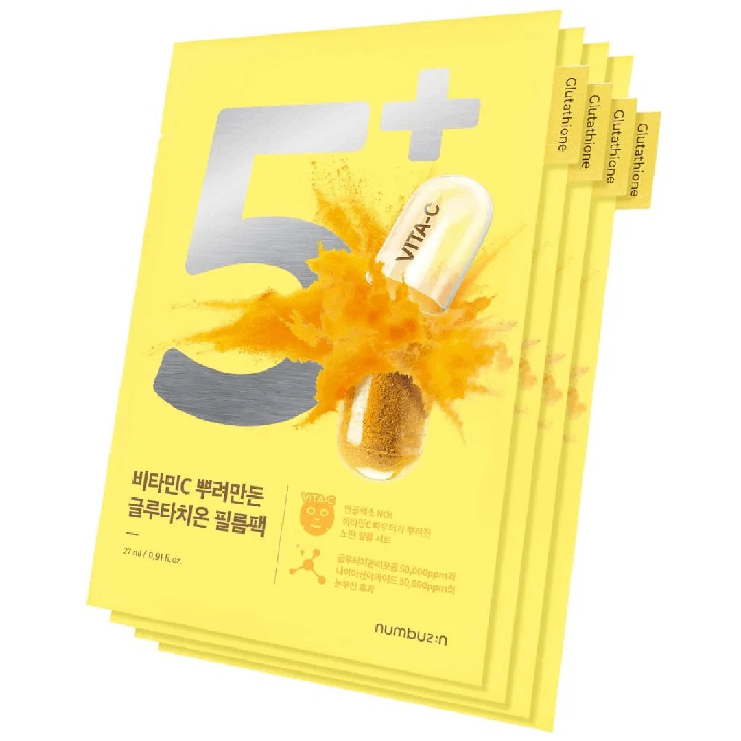 Numbuzin No.5 Vitamin Spotlight Sheet Mask (1 Piece)