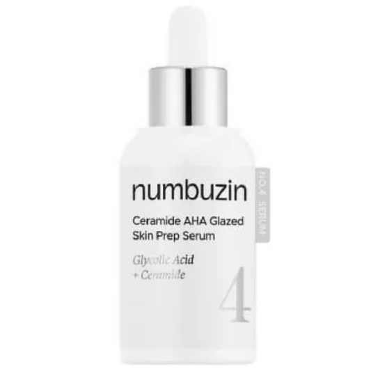 Numbuzin No.4 Ceramide AHA Glazed Skin Prep Serum 30ml