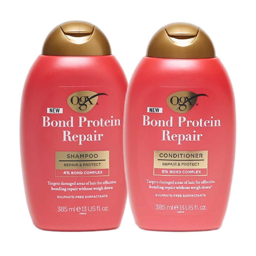OGX Bond Protein Repair Shampoo & Conditioner Set 385ml