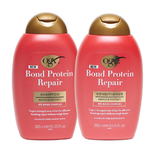 OGX Bond Protein Repair Shampoo & Conditioner Set 385ml