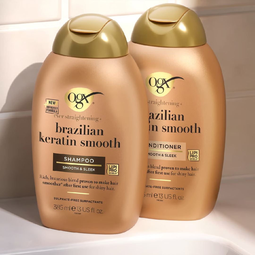 OGX Brazilian Keratin Therapy Shampoo & Conditioner 385ml