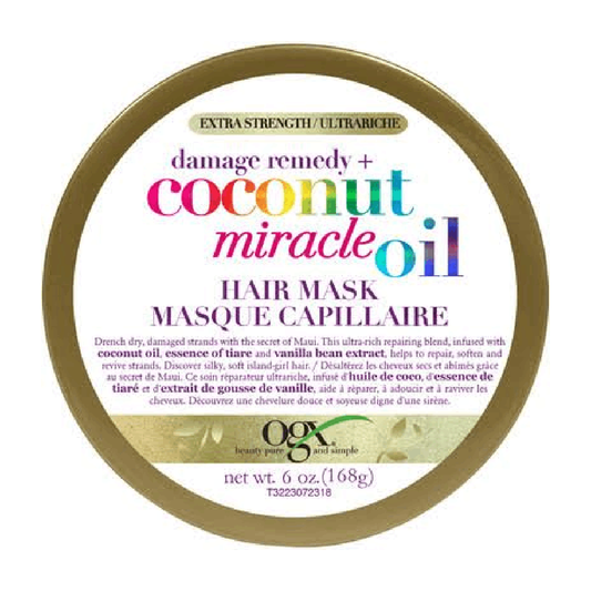 OGX Extra Strength Damage Remedy + Coconut Miracle Oil Hair Mask (168g)