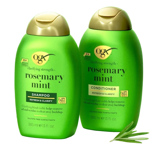 OGX Rosemary Mint Clarifying Shampoo & Conditioner 385ml