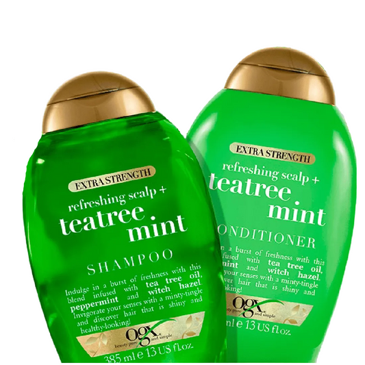 OGX Tea Tree Mint Shampoo & Conditioner Set 382ml